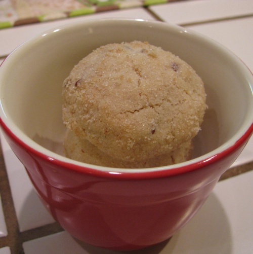 Sugar-coated Potato Chip Cookies